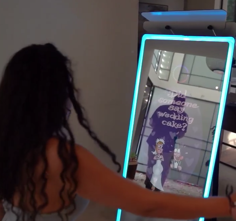 CT's Family-Owned Business with an Interactive LED Mirror for Endless Fun and Laughter! Grab a Prop & Strike a Pose at Your Next Event!