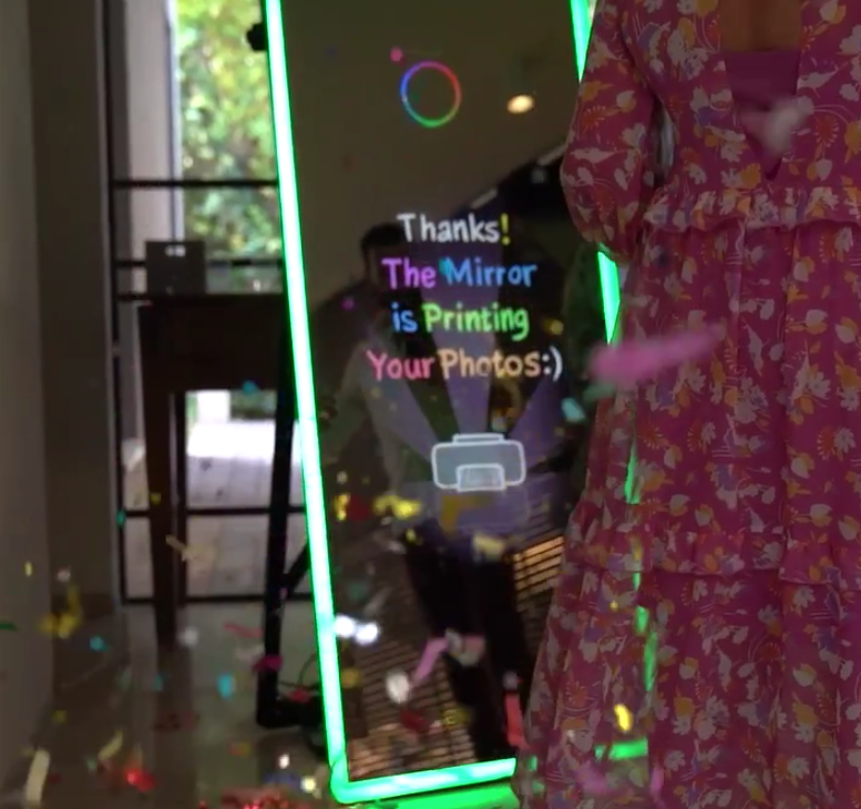 CT's Family-Owned Business with an Interactive LED Mirror for Endless Fun and Laughter! Grab a Prop & Strike a Pose at Your Next Event!