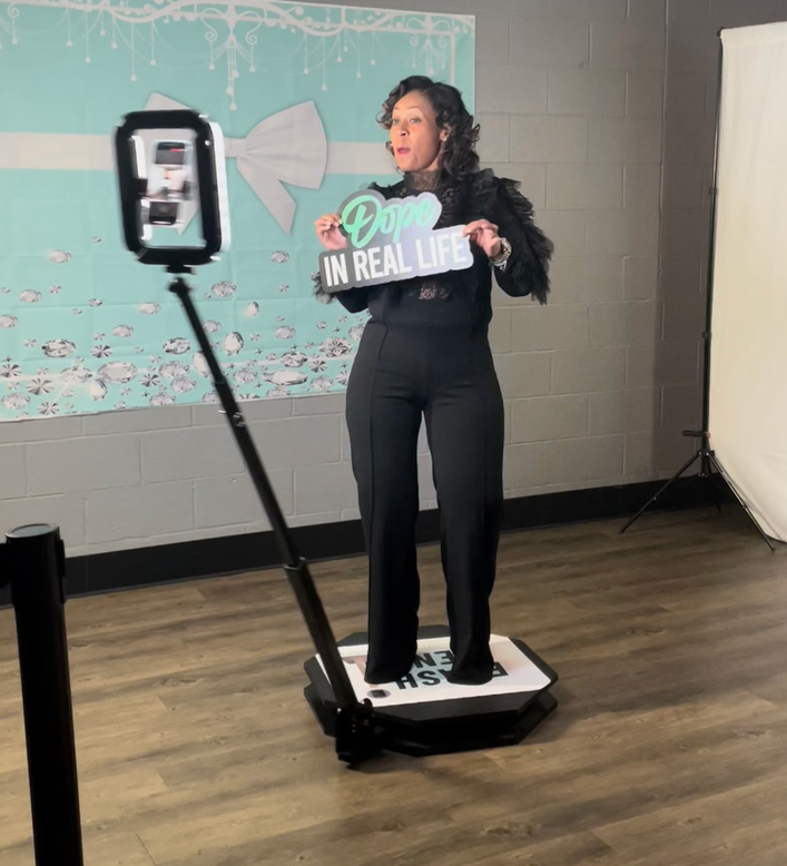 Take your event to the next level with our 360 Photo Booth - an immersive and interactive experience your guests will love!