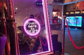 Experience the Magic of the Mirror Photo Booth - Perfect for Weddings and Events!