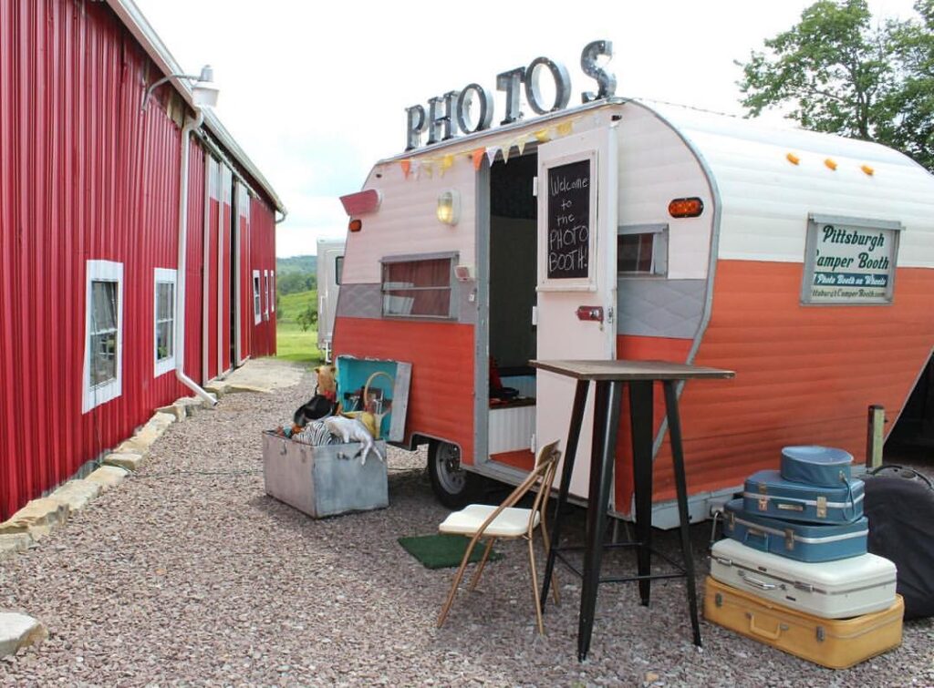 Pittsburgh Camper Booth - A Vintage Photo Booth on Wheels!