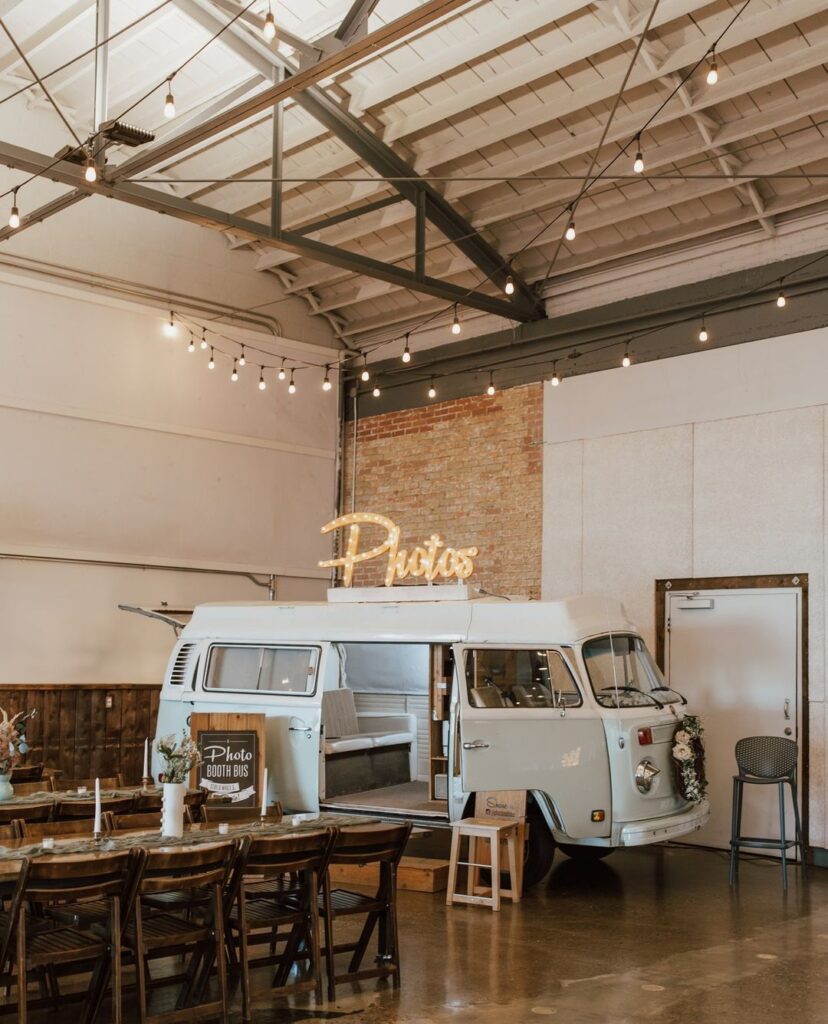 Add a Touch of Vintage Charm to Your Next Event with Our VW Bus Photobooths in Northern Utah!