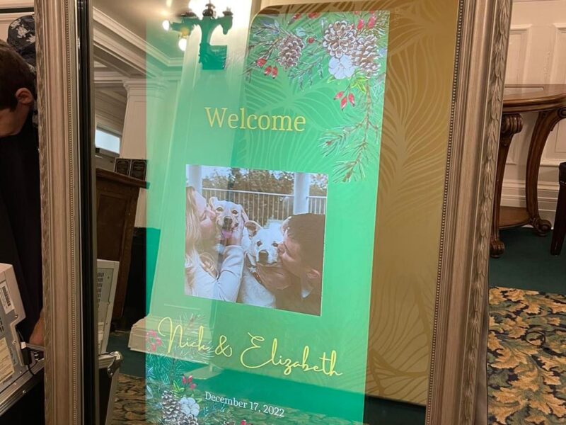Step into the Future of Photo Booths with the Mirror Me Booth! Instant Prints, Custom Overlays, and More. Make Your Event Truly Unforgettable!