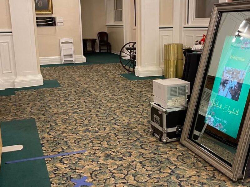 Step into the Future of Photo Booths with the Mirror Me Booth! Instant Prints, Custom Overlays, and More. Make Your Event Truly Unforgettable!