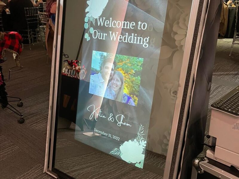 Step into the Future of Photo Booths with the Mirror Me Booth! Instant Prints, Custom Overlays, and More. Make Your Event Truly Unforgettable!