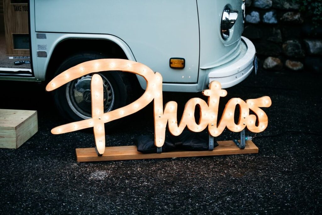 Add a Touch of Vintage Charm to Your Next Event with Our VW Bus Photobooths in Northern Utah!