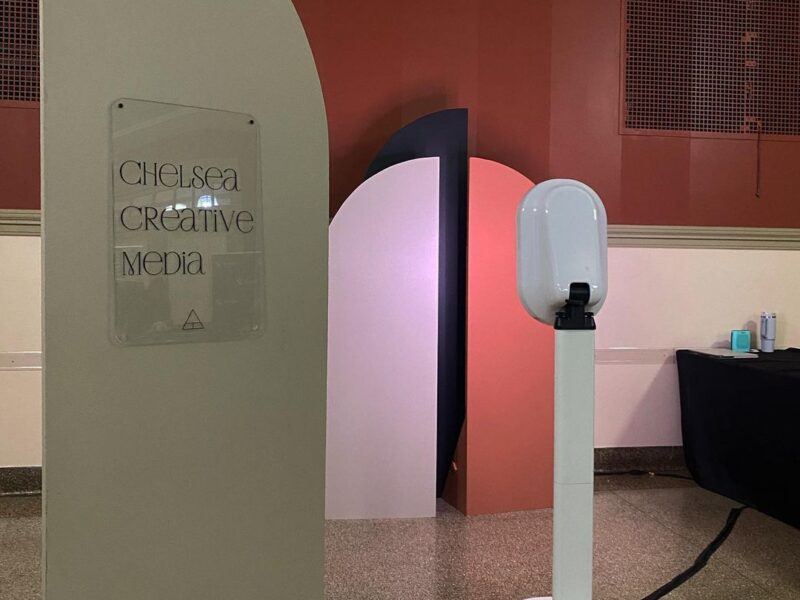 Elevate your guest's experience at your next event with a sleek & chic digital photo booth