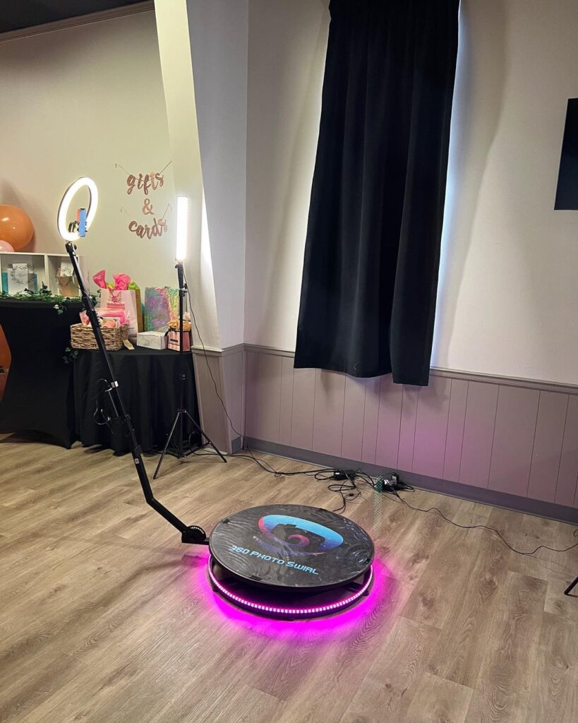 Experience a New Dimension of Fun with Our 360 Photo Booth Rentals