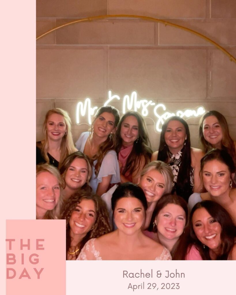 Elevate your guest's experience at your next event with a sleek & chic digital photo booth