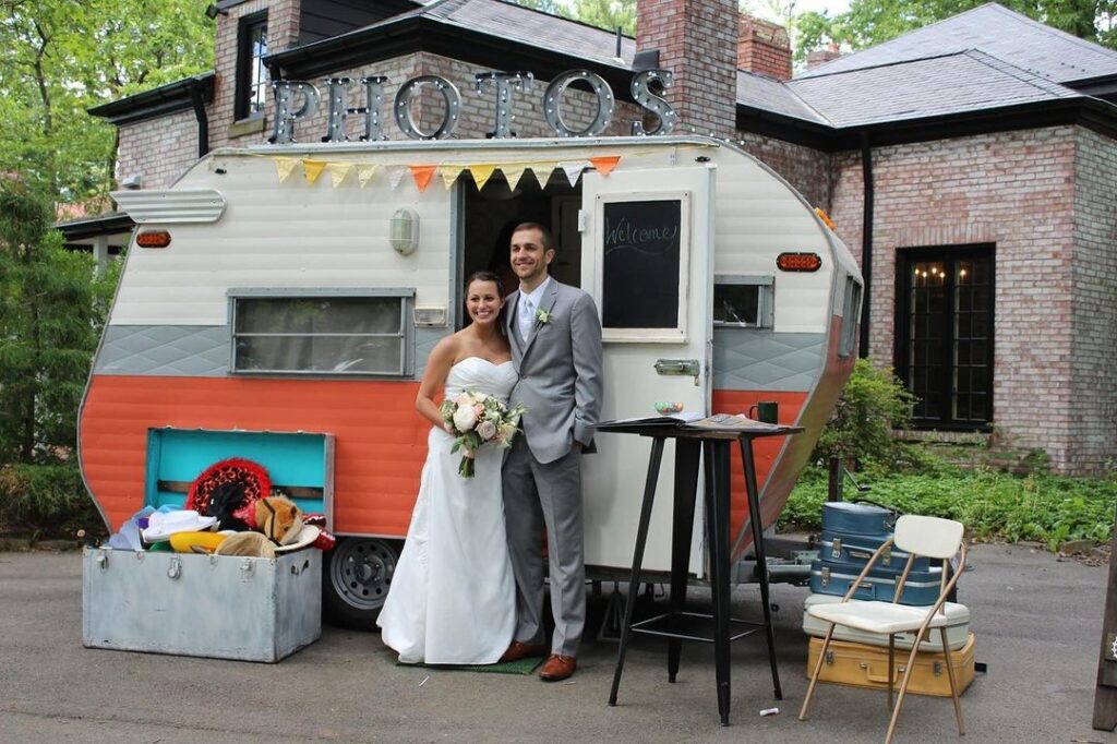 Pittsburgh Camper Booth - A Vintage Photo Booth on Wheels!